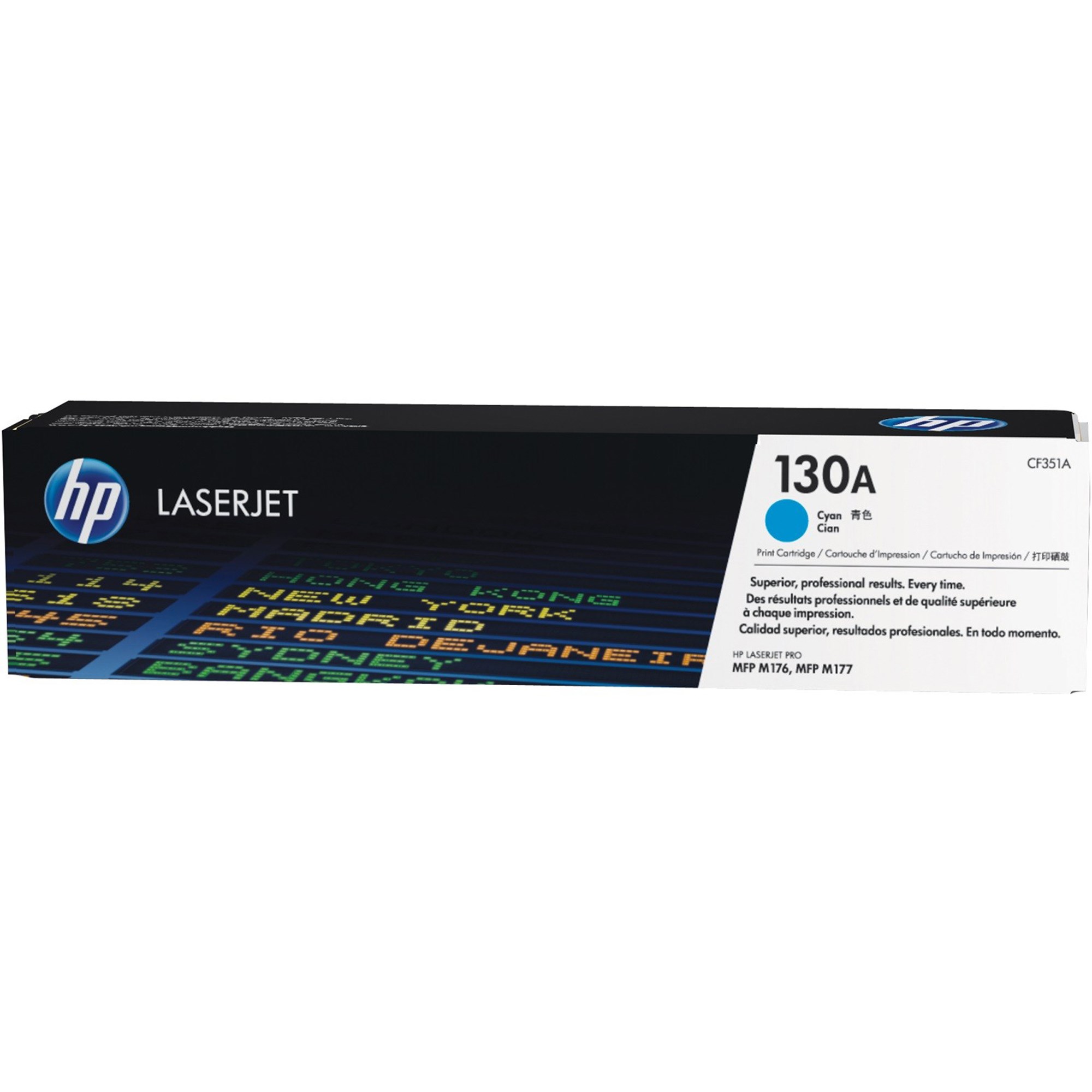 HP 130A LaserJet Toner Cartridge Cyan CF351A
