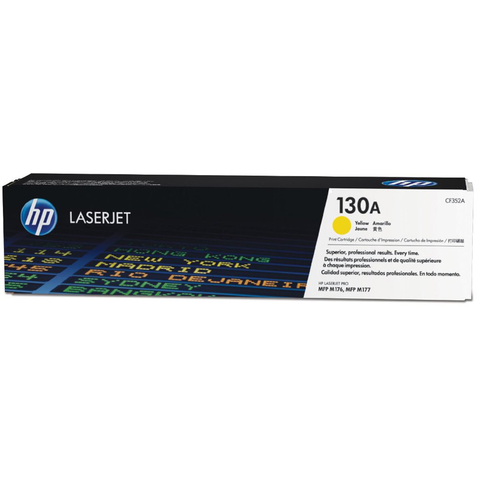 HP 130A LaserJet Toner Cartridge Yellow CF352A