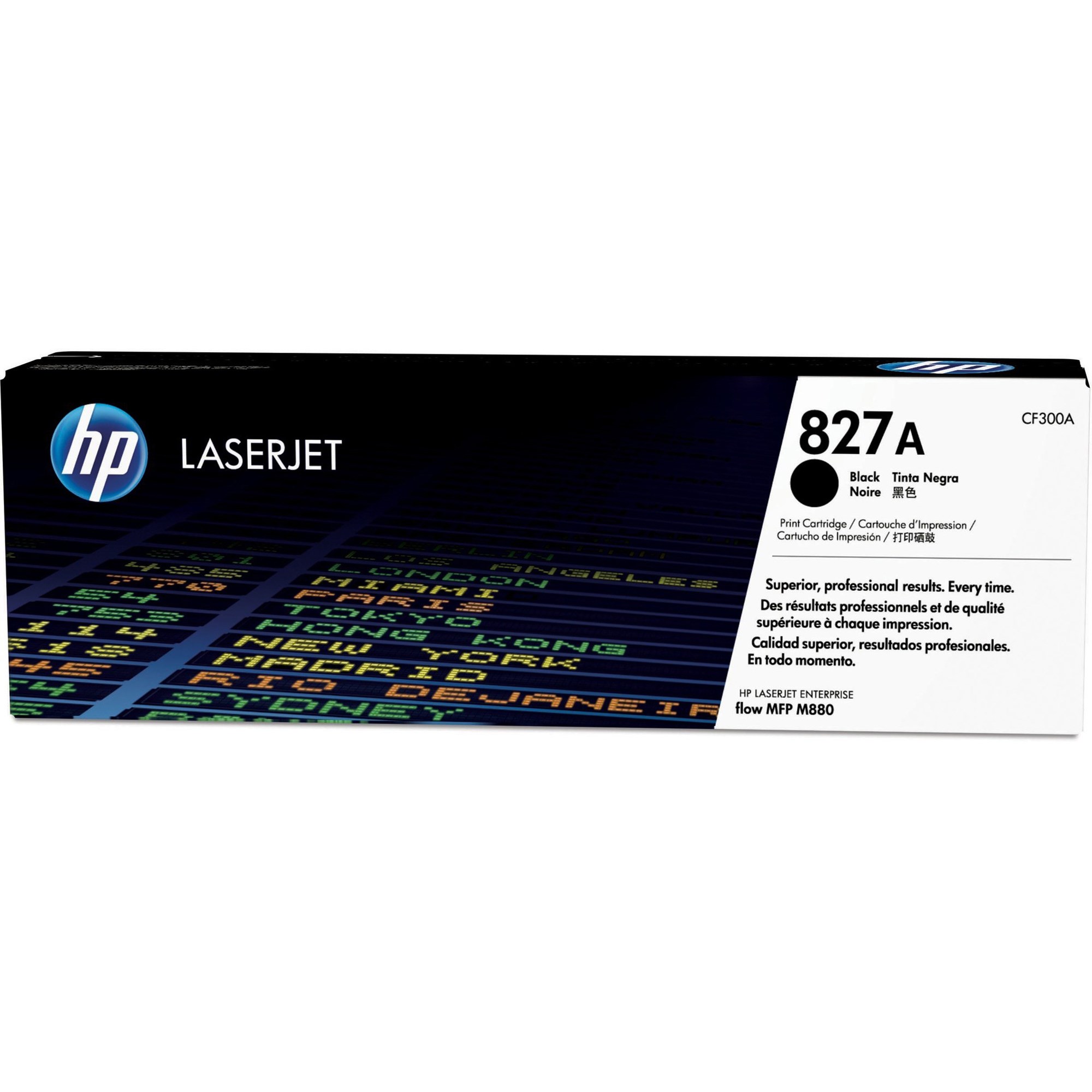 HP 827A LaserJet Toner Cartridge Black CF300A