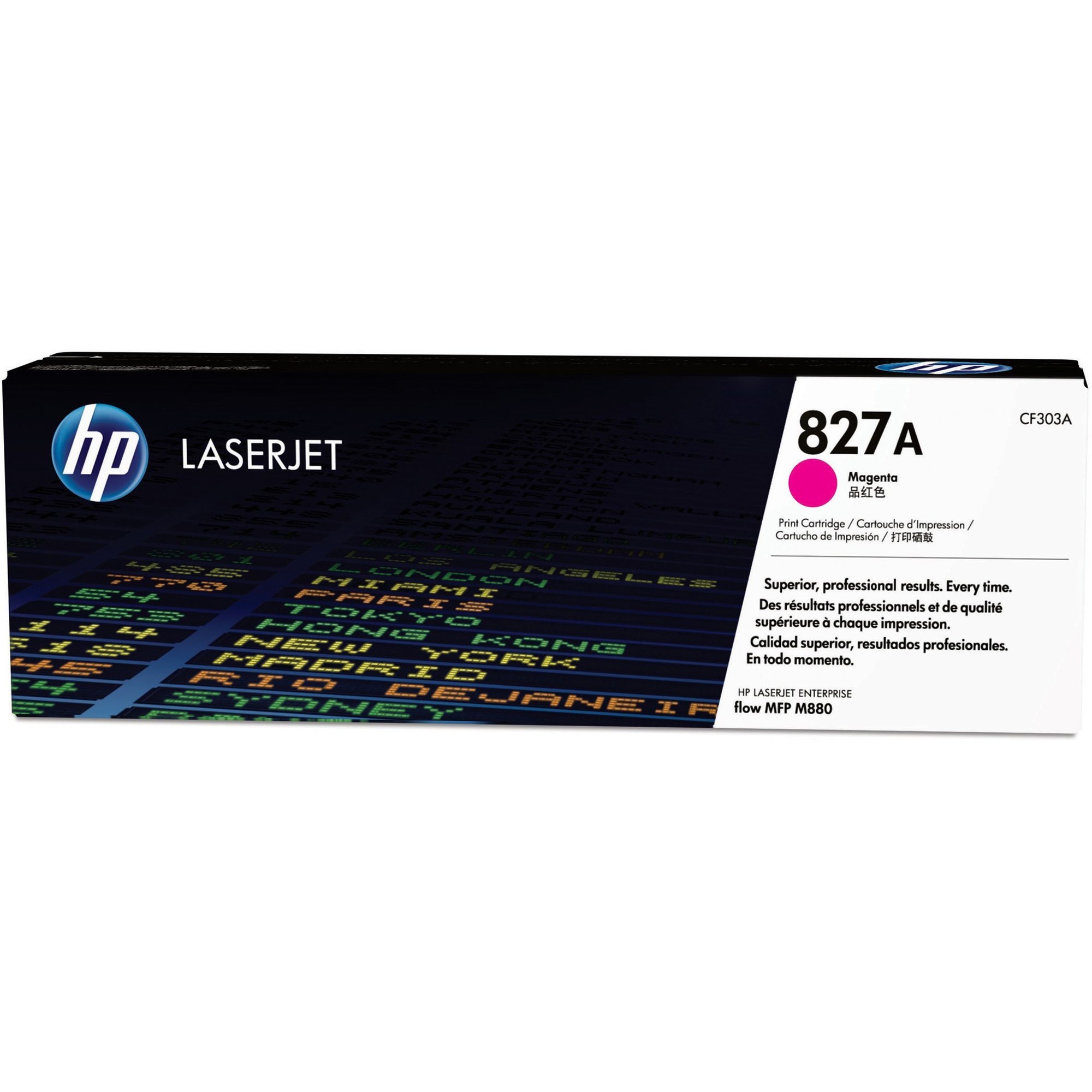 HP 827A LaserJet Toner Cartridge Magenta CF303A
