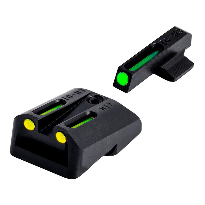 TRUGLO TFO Tritium & Fiber-Optic Handgun Sight Set for 1911