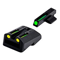 TRUGLO TFO Tritium & Fiber-Optic Handgun Sight Set for 1911