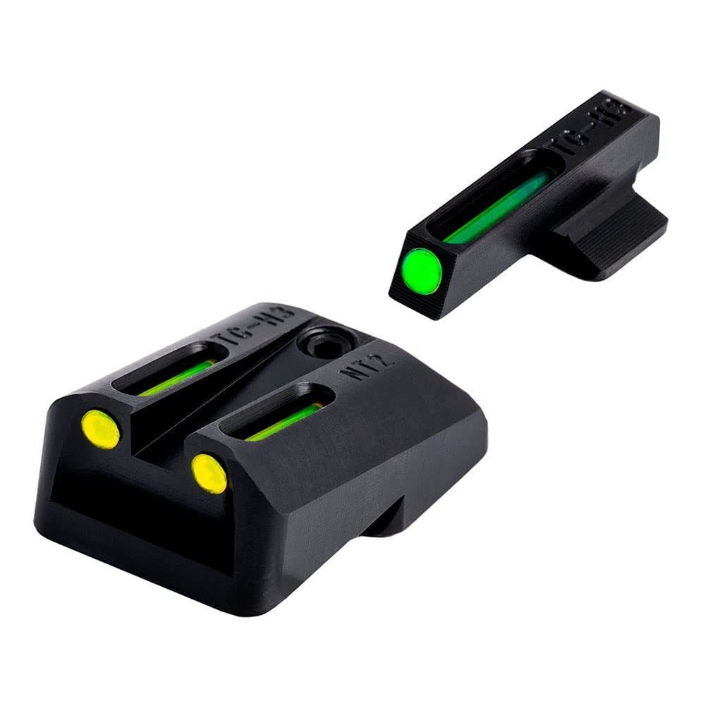 TRUGLO TFO Tritium & Fiber-Optic Handgun Sight Set for 1911