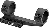 Warne Vapor 1 inch 1 Piece MSR Mount, Matte black