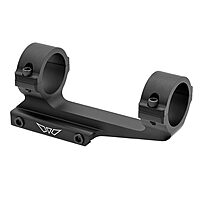 Warne Vapor 1 inch 1 Piece MSR Mount, Matte black