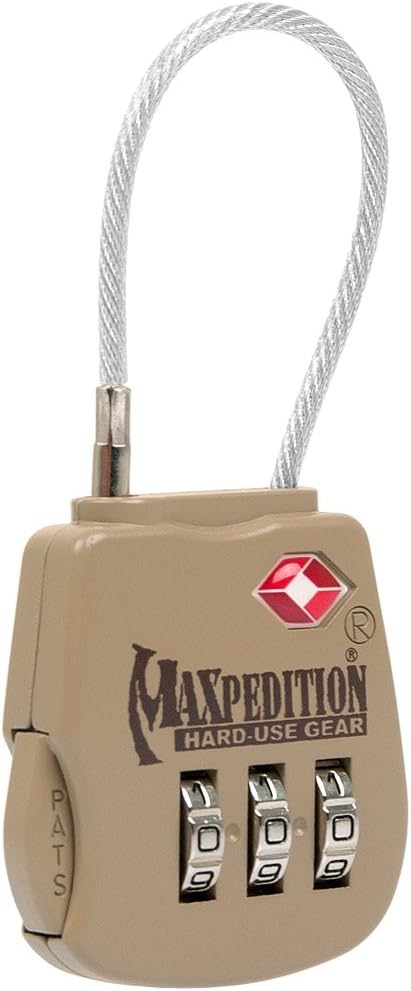 MAXPEDITION Gear Tactical Luggage Lock