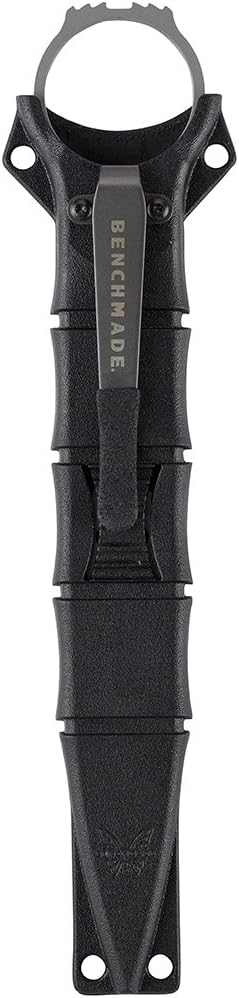 Benchmade - SOCP 179 Rescue Tool with Black Sheath, Hook, Oxygen Wrench, and Carbide Glass Breaker (179GRY)