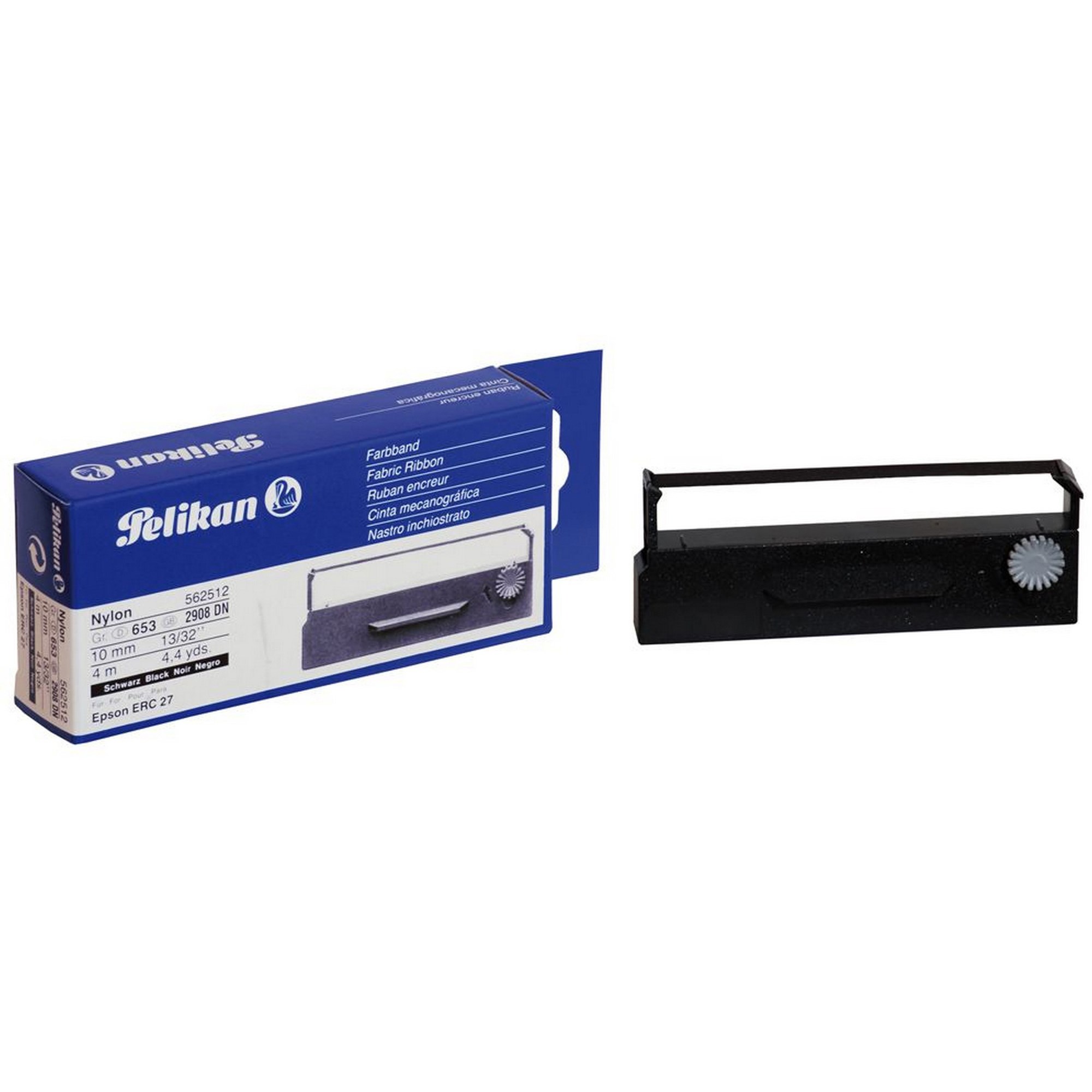 Pelikan 562512 Ribbon Compatible With Epson ERC27 Black
