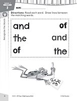 180 Days of High-Frequency Words for Kindergarten - Learn to Read Kindergarten Workbook