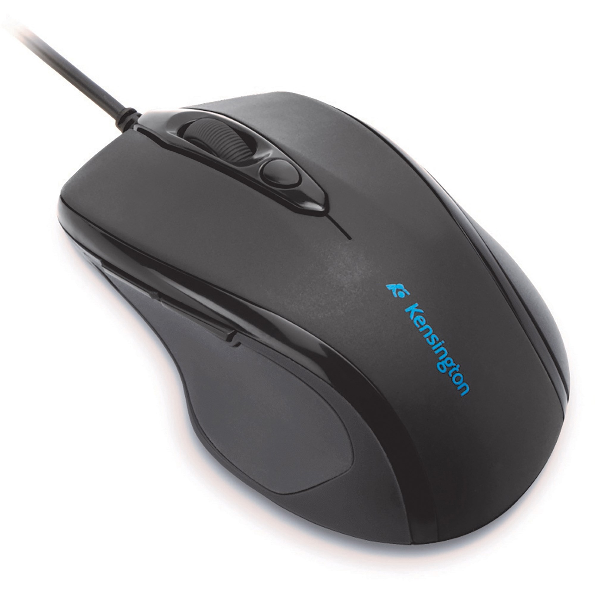 Kensington Pro Fit Wired Mid Size USB Mouse Black