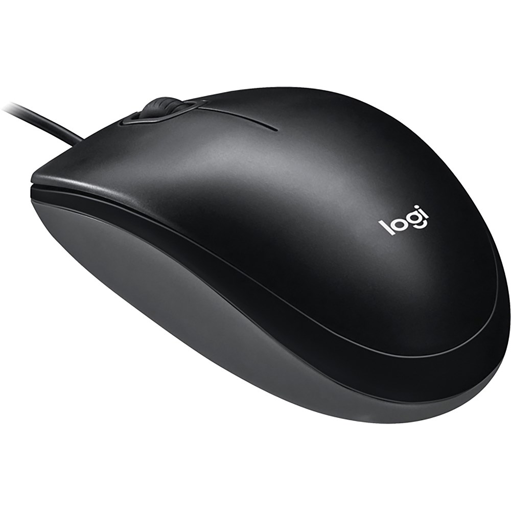 Logitech M90 Optical Wired Mouse Black
