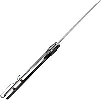 Kershaw Strata Cleaver Pocket Knife, D2 Steel, 4 inch Blade, Stonewashed Finish, Pocketclip