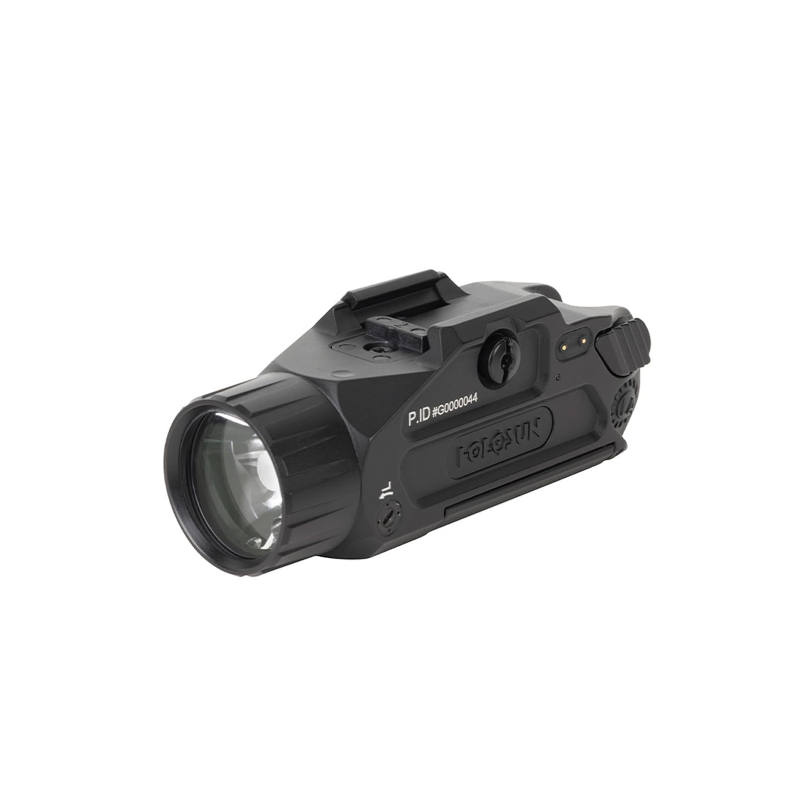 HOLOSUN P.ID Plus Pistol Mounted White Light with Visible Green Laser - High/Low Output Modes 900/450 Lumen Rechargeable