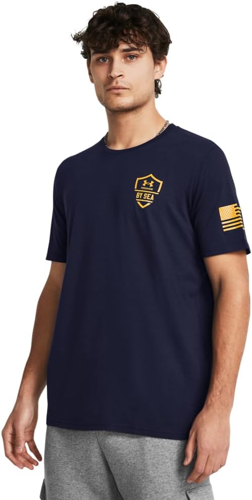 UNDER ARMOUR Big & Tall Freedom Flag Gradient Short Sleeve Tee