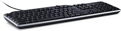 Dell Business Multimedia Keyboard - KB522 - Cable Connectivity - USB Interface - Compatible with Workstation