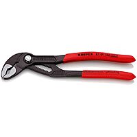Knipex, 87 01 180, 7-1/4" Knipex Cobra Water Pump Pliers, Plastic Grip