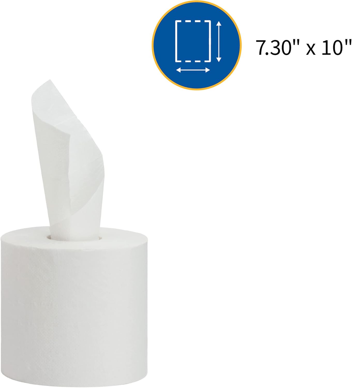 Genuine Joe 2-Ply Centerpull Paper Towels, 100% Recycled, 600 Sheets Per Roll, Pack Of 6 Rolls