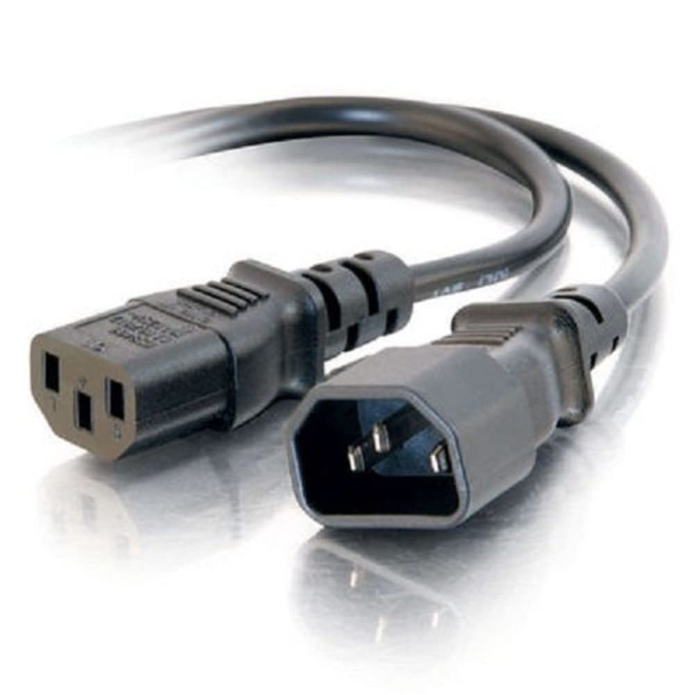 C2G Power Extension Cord, 18 AWG Monitor Power Cable