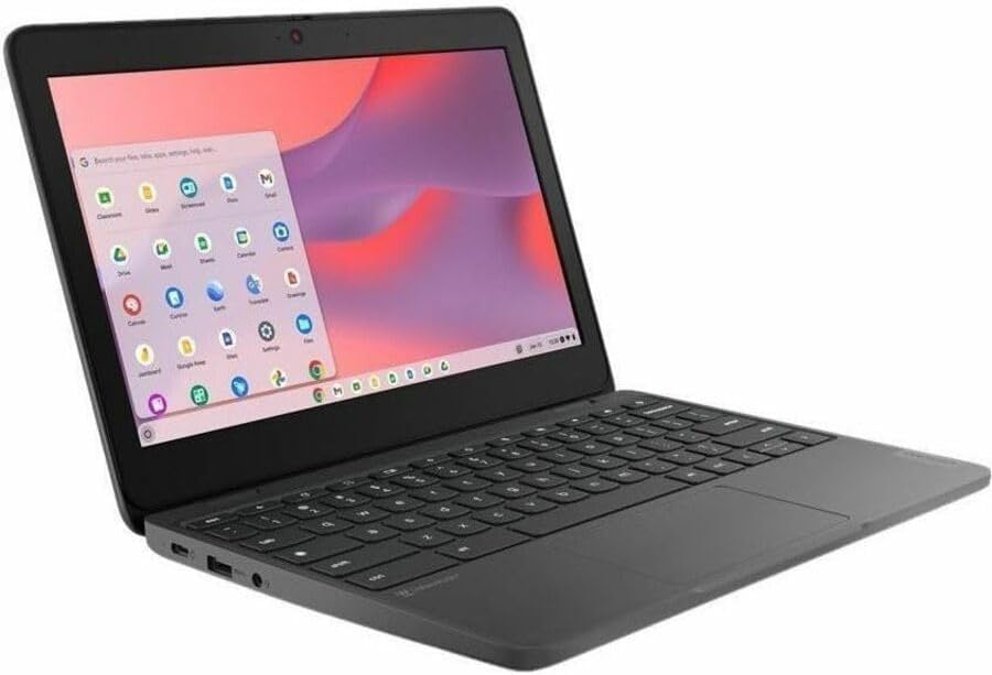 Lenovo 100e Chromebook Gen 4 100e 82W0001EUS 11.6" Chromebook - HD - Octa-core (MediaTek Cortex A76 + Cortex A55) - 4 GB