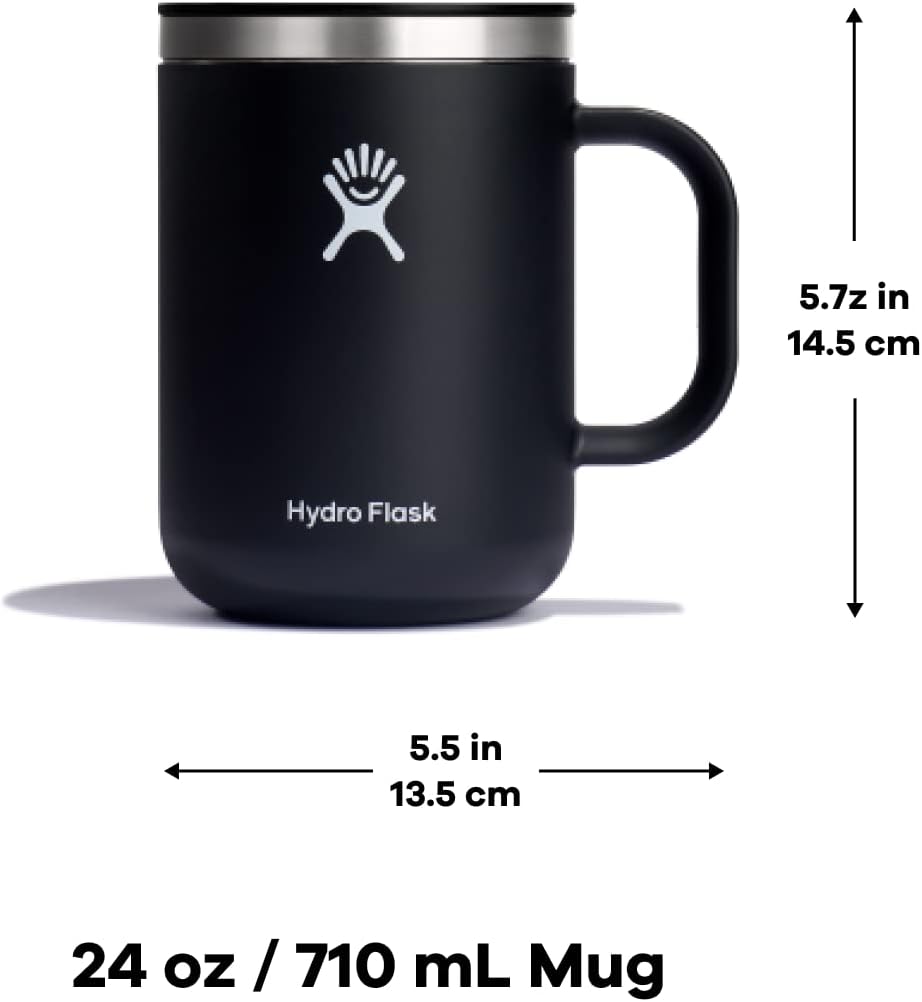 Hydro Flask Insulated Stainless Steel Mug with TempShield and Press-In Lid