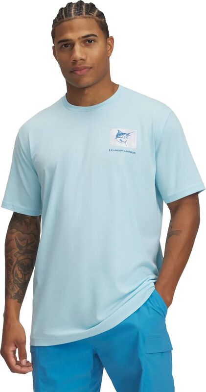 Under Armour Mens Marlin Capture Flag Short Sleeve T-Shirt