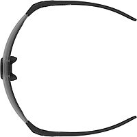 Under Armour Adult Ua Halftime Shield Sunglasses Matte Black/Black 99 Millimeters