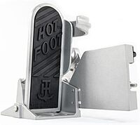 T-H Marine HF-1-DP Hot Foot Original Foot Throttle - Universal, Silver
