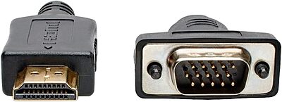 TRIPP LITE HDMI to VGA Active Converter Cable, Low-Profile HD15 M/M