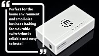 Manhattan 5 Port Fast Ethernet Switch – 10/100 Mbps - Computer Desktop Internet Networking Splitter LAN Hub Router, Unmanaged, Plug & Play, Fanless Quiet – 3 Yr Mfg Warranty - 560672