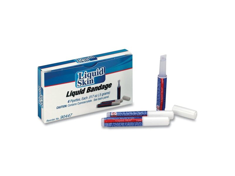 First Aid Only 90447 Refill For Smartcompliance General Business Cabinet, Liquid Skin Bandages