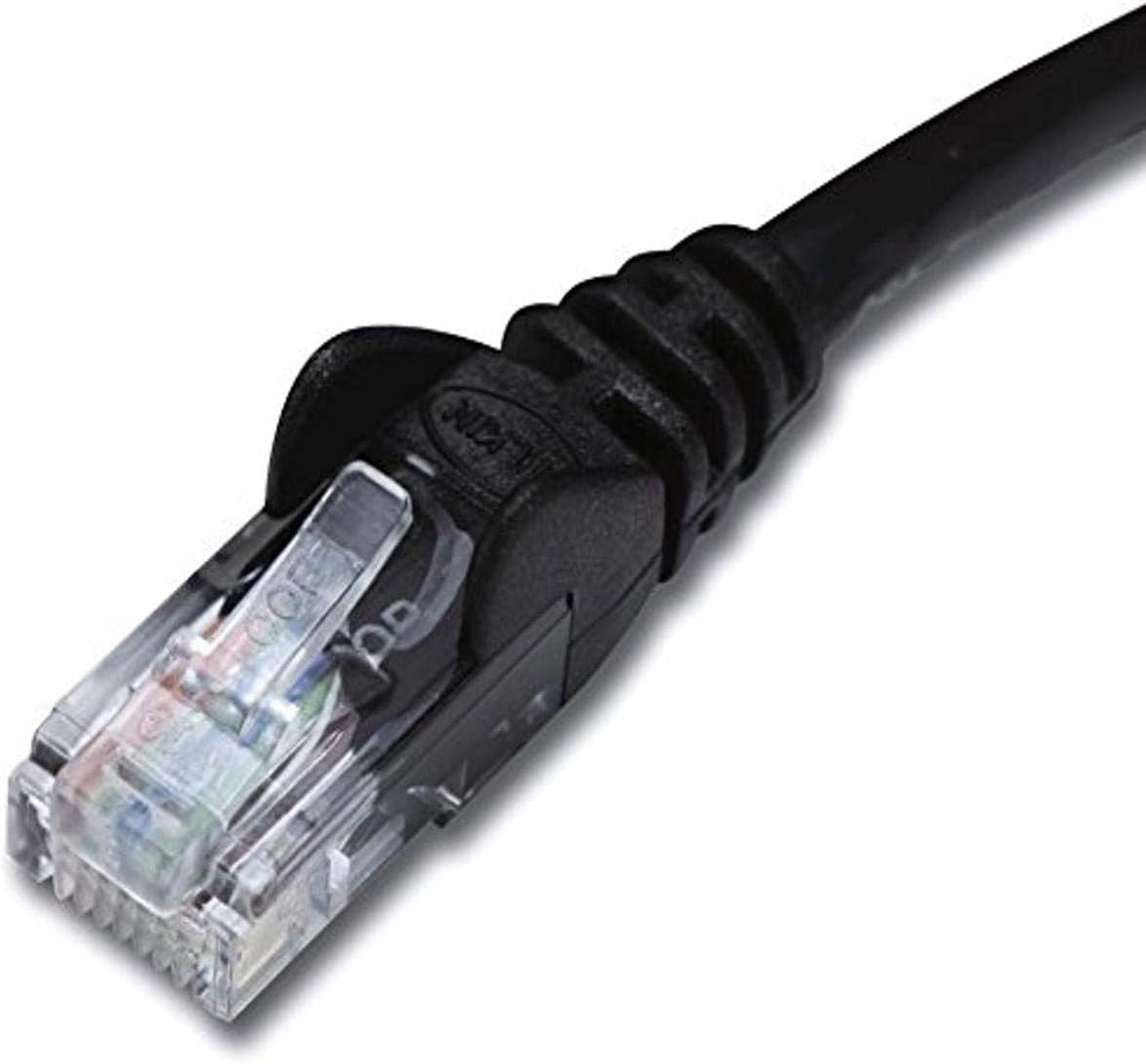 Belkin Cat. 5E UTP Patch Cable - RJ-45 Male - RJ-45 Male - 6in - Black