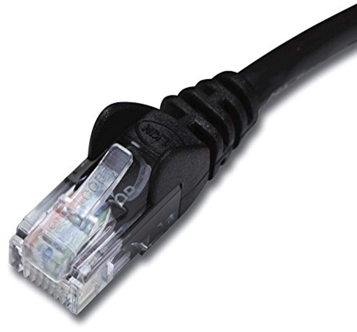 Belkin Cat. 5E UTP Patch Cable - RJ-45 Male - RJ-45 Male - 6in - Black
