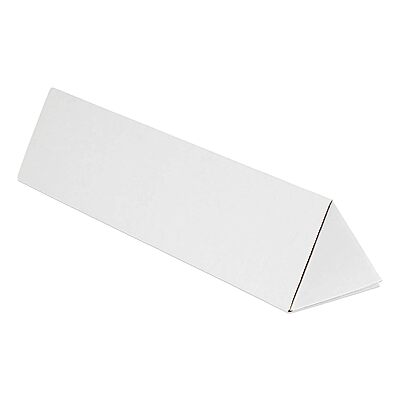 AVIDITI Long Triangular Cardboard Boxes, 24.25"L x 2"W x 2"H, Pack of 50 | Poster Tube for Mailing and Storage of Blueprints