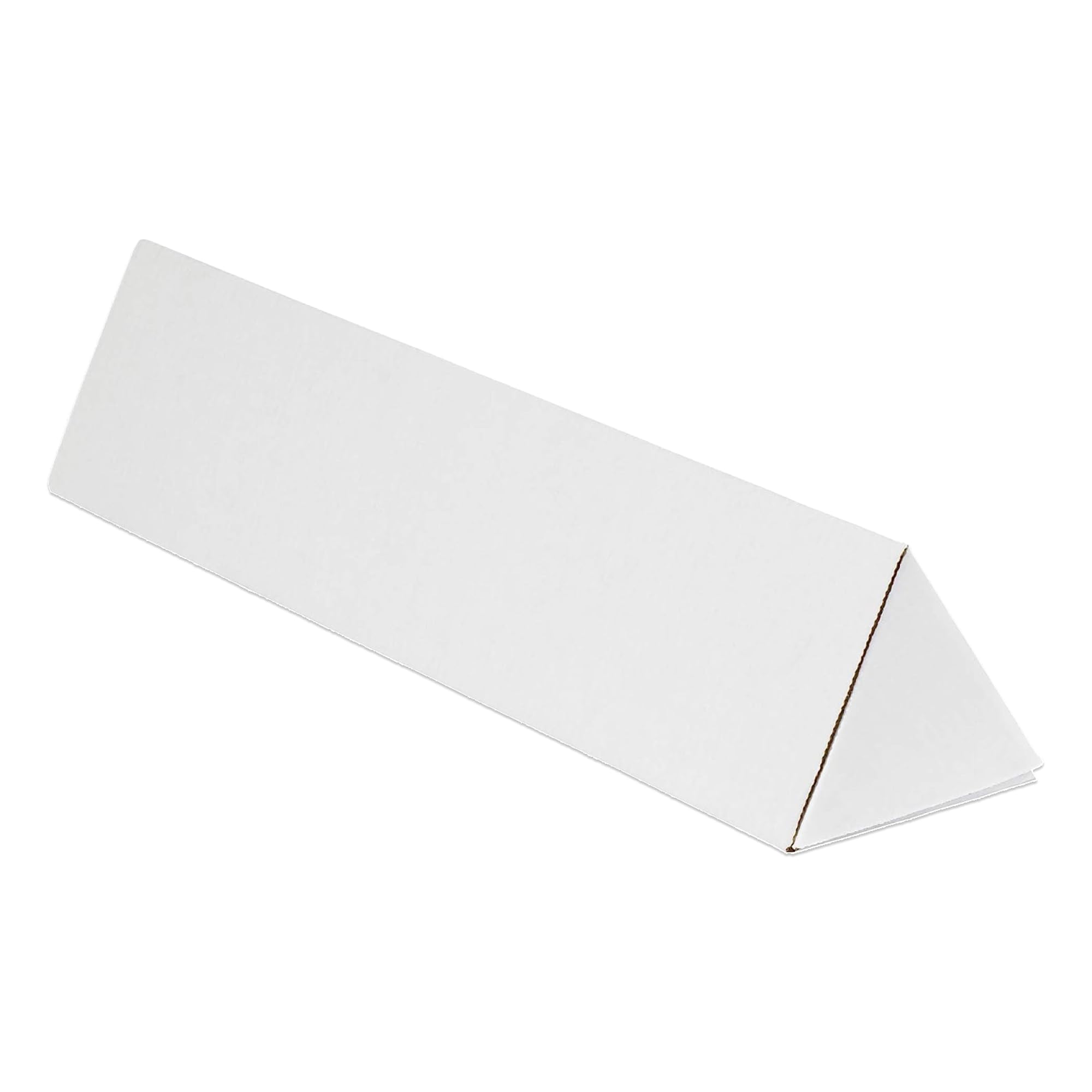 AVIDITI Long Triangular Cardboard Boxes, 24.25"L x 2"W x 2"H, Pack of 50 | Poster Tube for Mailing and Storage of Blueprints