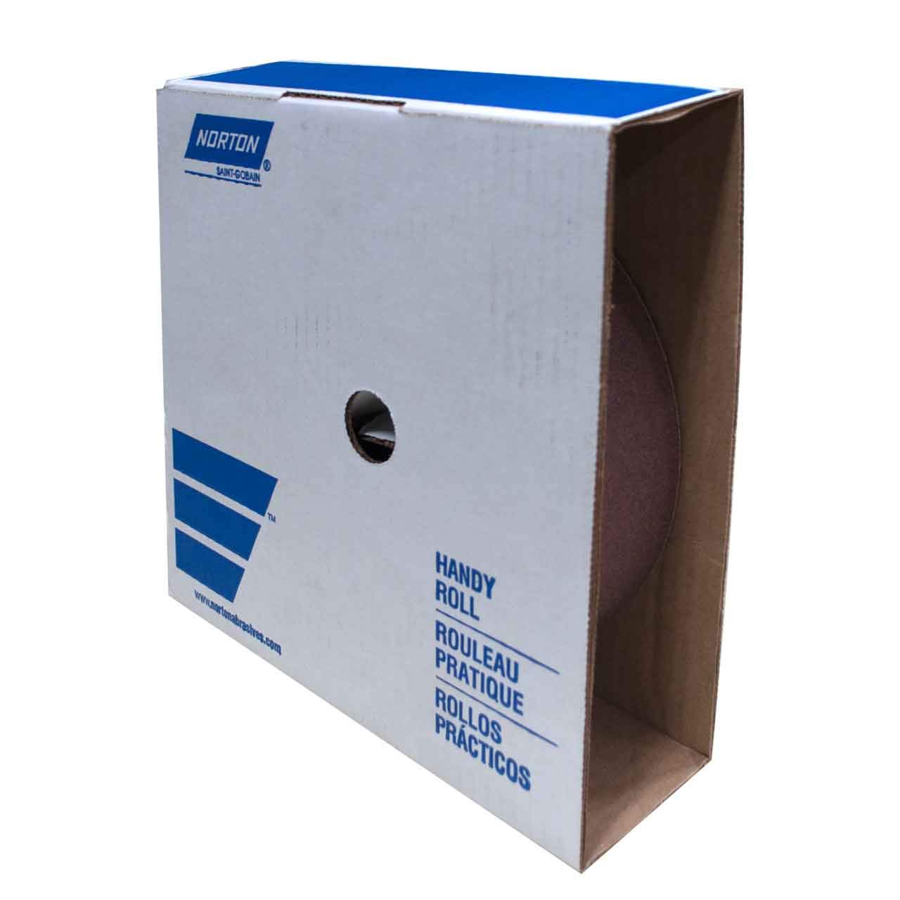 Norton Metalite Cloth Backed Sandpaper Roll, 100 Grit Sandpaper, Woodworking and Automotive Sandpaper, 2 Inches Wide