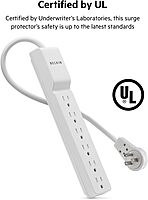 Belkin 6-Outlet Home and Office Surge Protector