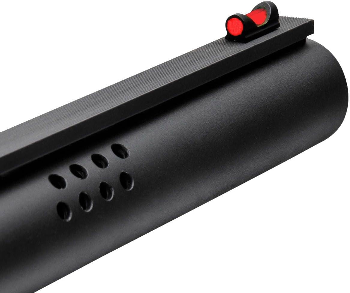 TRUGLO Tru-Bead Fiber Optic Front Sight Universal Fits Shotgun with Vent Rib, Dual Color, Interchangeable Color 3 mm Red