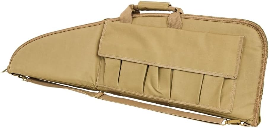NCSTAR VISM Deluxe Padded Rifle Case with External Magazine Pockets