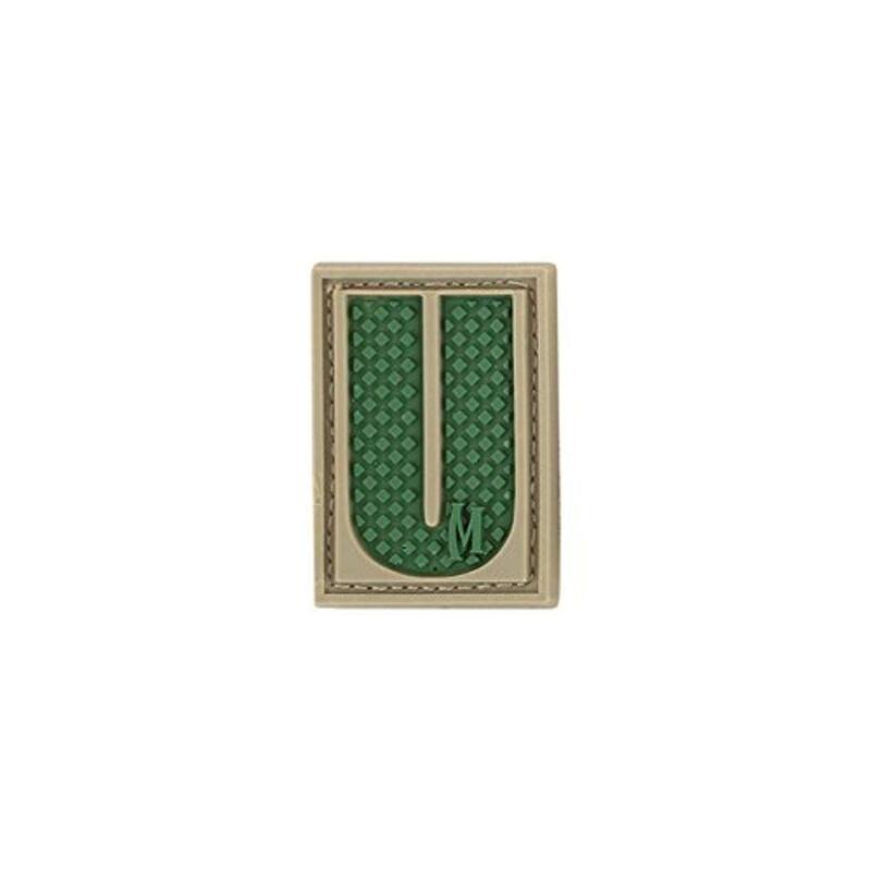 MAXPEDITION Letter U 3D PVC Morale Patch