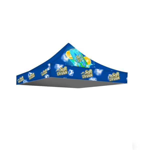 Gazebo 2 x 2m Canopy, UV Print, Supplied Print Only for Alu Frame