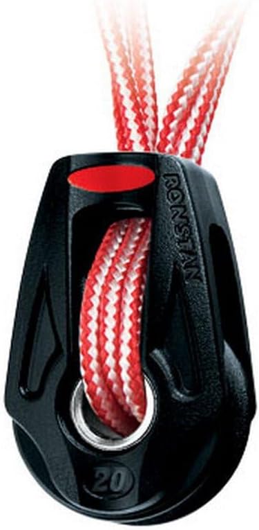 Ronstan Series 20 Ball Bearing Orbit Block - Single - Dyneema Lashing - Becket Option