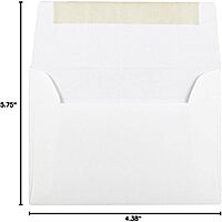 JAM PAPER Booklet Invitation Envelopes