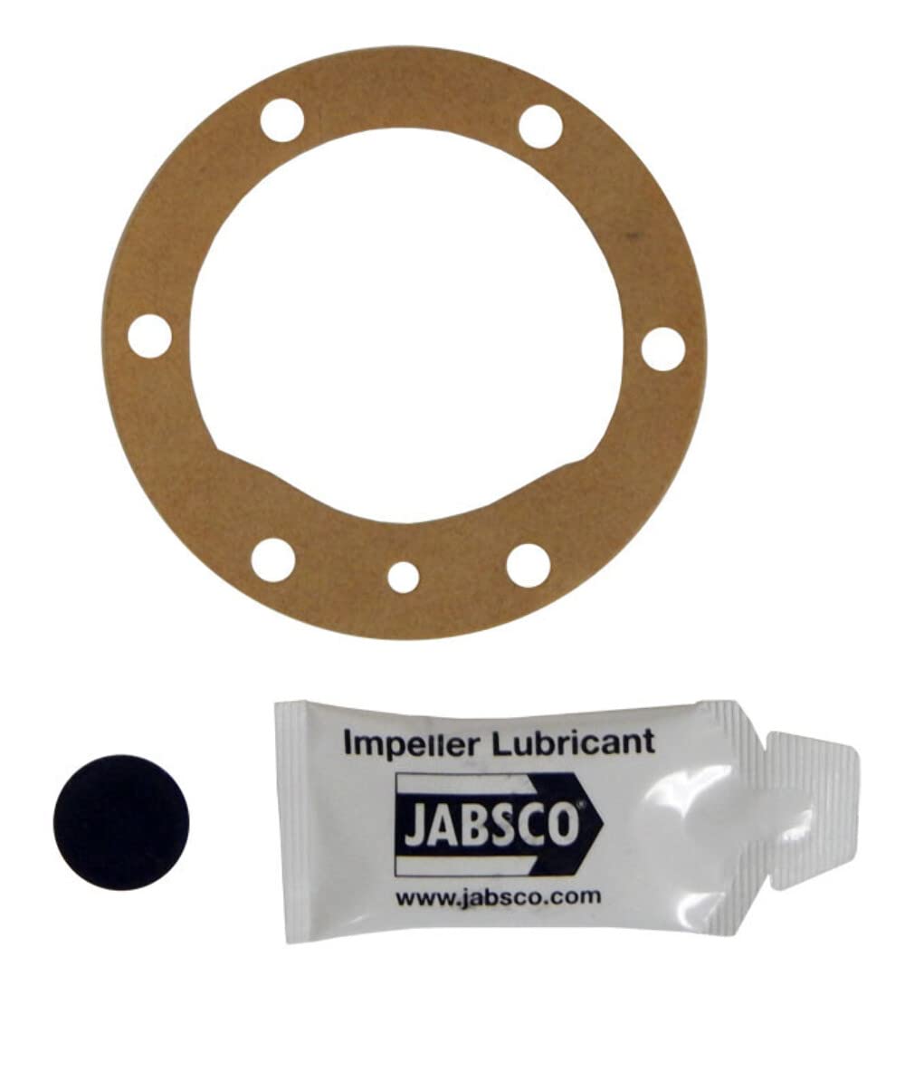 Jabsco 18777-0001-P, Neoprene, Drive Type 7, 10 Blade, 2-1/4 Diameter, 2 Width, 5/8 Shaft, Brass Insert