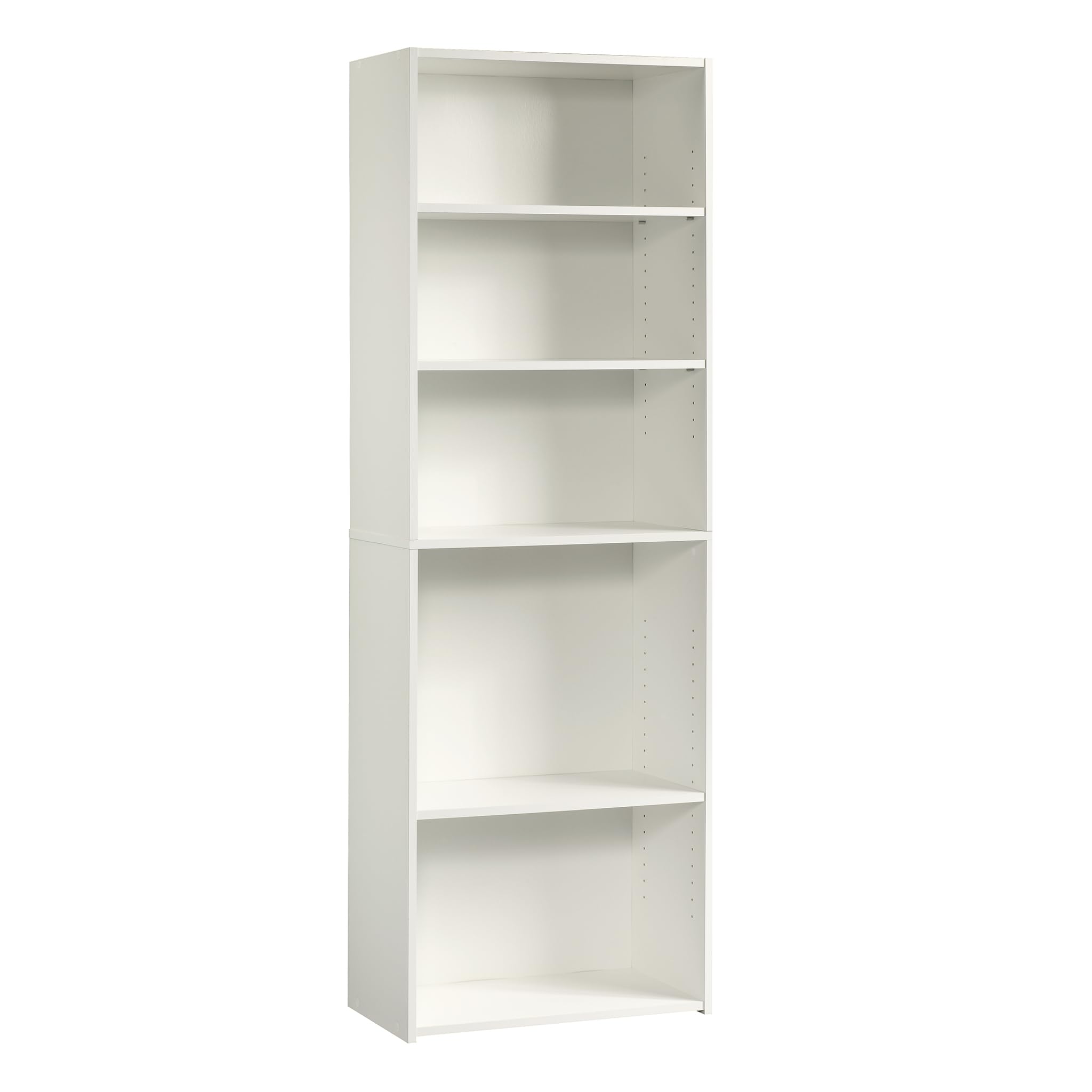 Sauder Beginnings 5-Shelf Bookcase with Adjustable Shelves