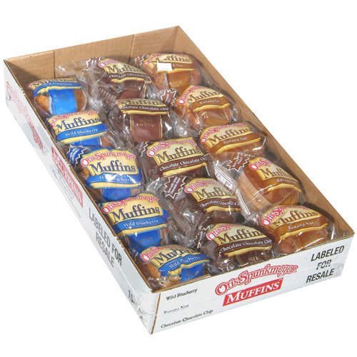 National Brand Otis Spunkmeyer Muffins, Assorted Flavors, Pack Of 15