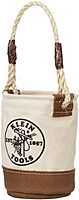Klein Tools 5104MINI Mini Tool Bucket, All-Purpose Tool Bucket with Leather-Bottom