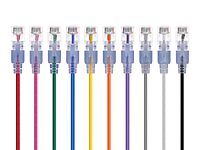 Monoprice SlimRun Cat6A Ethernet Patch Cable - 30AWG UTP Snagless RJ45 10G