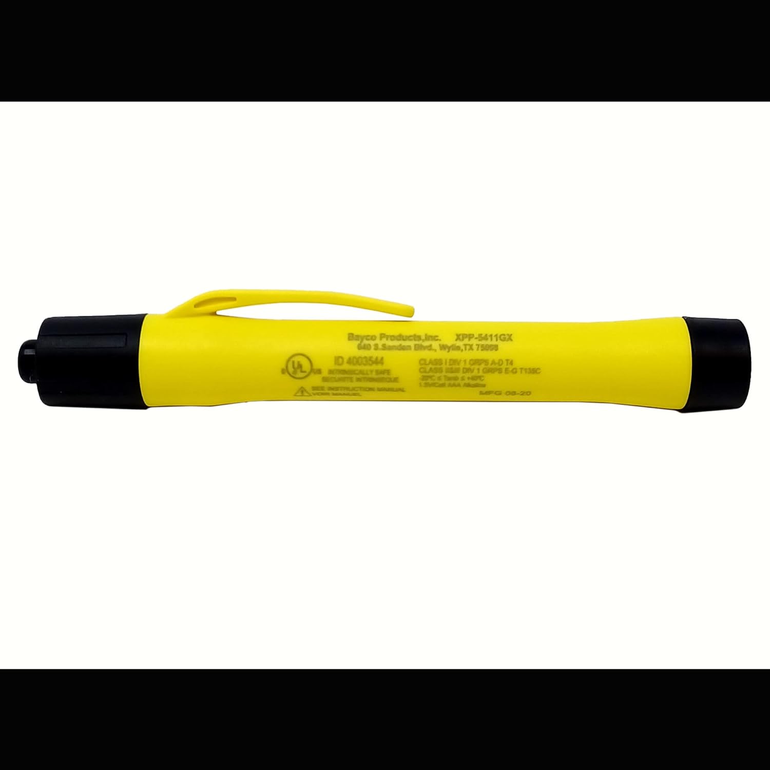 Nightstick XPP-5411GX Intrinsically Safe Penlight w/Helmet Mount - 2 AAA - Green - UL913