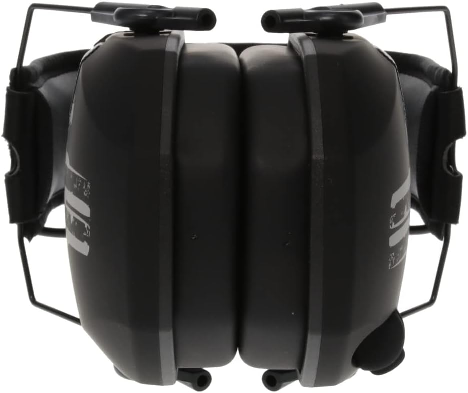 WALKER'S Razor Slim Electronic Earmuffs Ultra Low-Profile Folding Hearing Protection