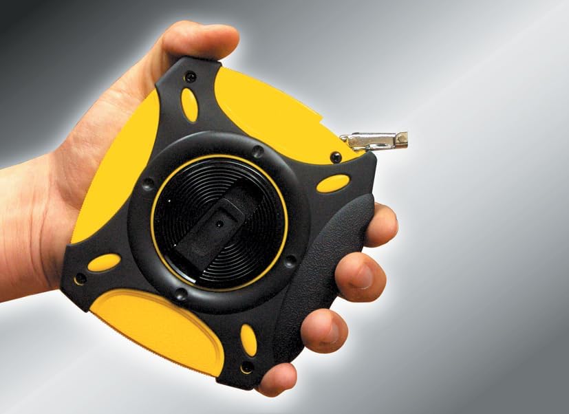 Komelon 9901 Gripper Closed Case Long Steel Tape Measure, 100-Feet 30.5 m